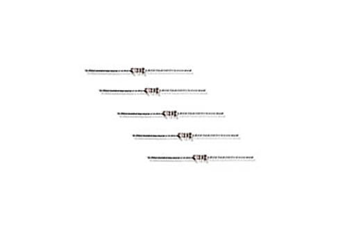 2.2K-OHM 1/4-WATT CARBON FILM RESISTOR (5 PACK)