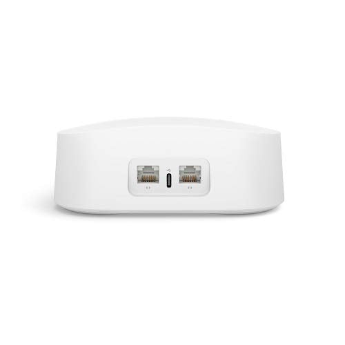 Amazon eero Pro 6 mesh Wi-Fi 6 router | Fast and reliable gigabit speeds | connect 75+ devices | Coverage up to 2,000 sq. ft. | 2020 release