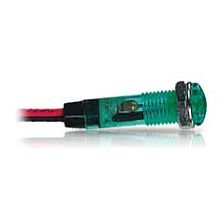 12V LED ASSEMBLY WITH 8.5MM HOLDER - GREEN