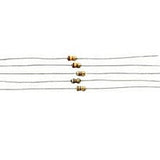 10-OHM, 1/2-WATT 5% CARBON FILM RESISTOR (5-PACK)