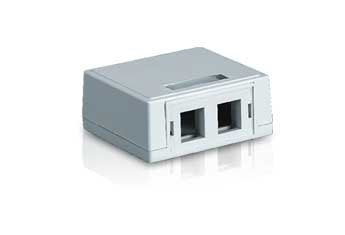 2-PORT SURFACE MOUNT BOX