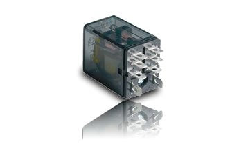 12VDC/10A DPDT PLUG-IN RELAY