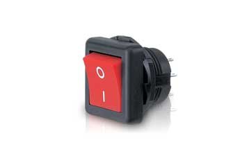 SPST ROCKER SWITCH (RED)