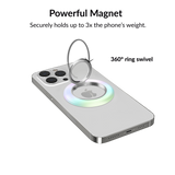 VELVET CAVIAR - Magnetic Phone Ring & Stand - White Opal
