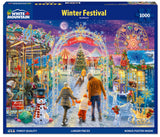Winter Festival 1000 piece jigsaw puzzle by White Mountain Puzzles, box image