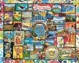 I Love Hawaii 1000 piece jigsaw puzzle by White Mountain Puzzles, completed puzzle image
