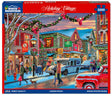Holiday Village 1000 piece jigsaw puzzle by White Mountain Puzzles, box image