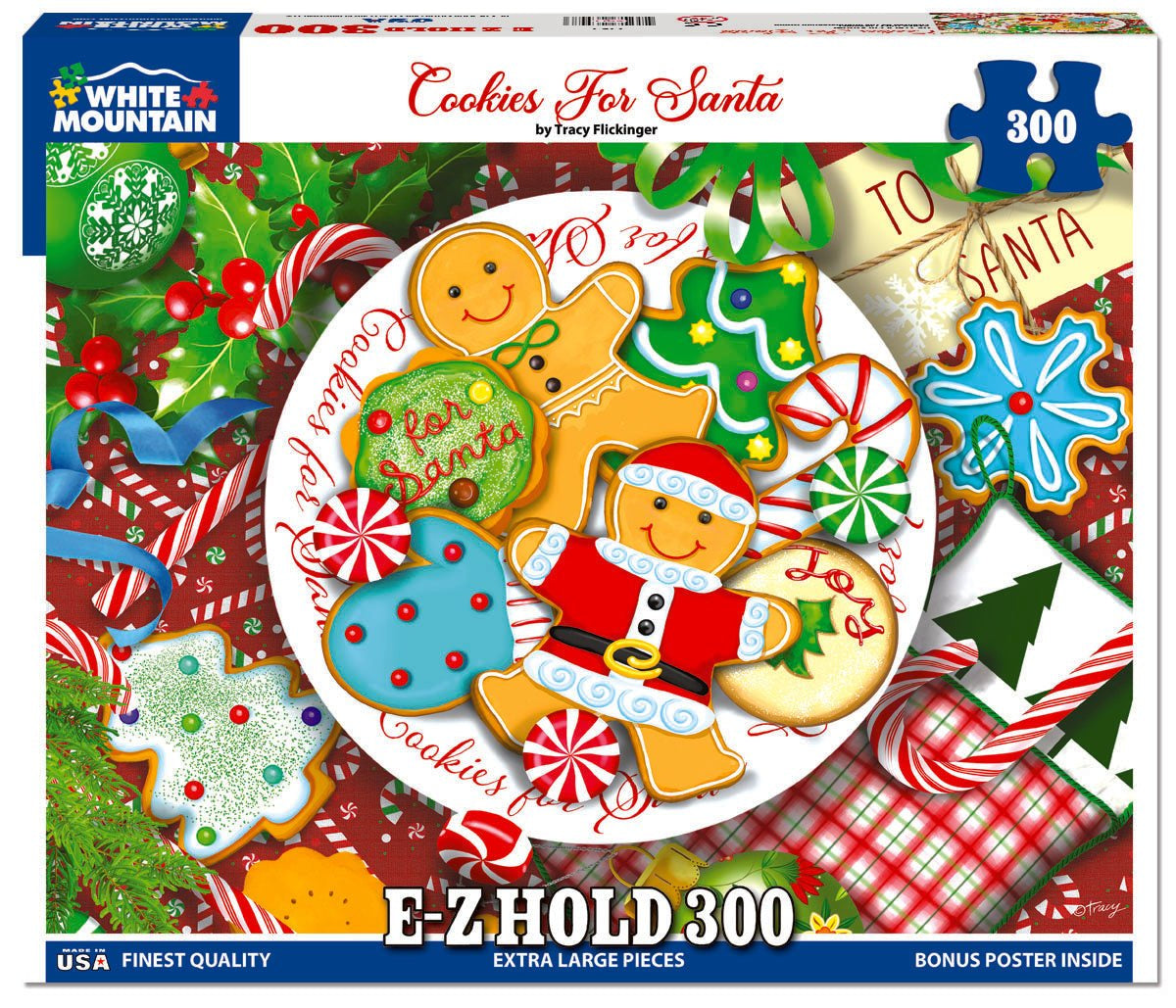 Cookies For Santa - 300 Piece Jigsaw Puzzle
