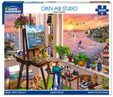 Open Air Studio 1000 piece jigsaw puzzle by White Mountain Puzzles, box image
