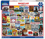 Bucket List 1000 piece jigsaw puzzle by White Mountain Puzzles, box image