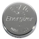 A76/LR44 1.5V ALKALINE BUTTON CELL BATTERY