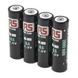 RS PRO AA 1.2V NI-MH RECHARGEABLE BATTERIES, 2,000 MAH (4-PACK)