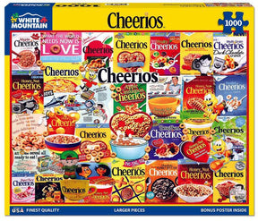 White Mountain Puzzles - Cheerios - 1000 Piece Jigsaw Puzzle