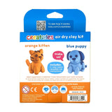 OOLY - Creatibles: Air Dry Clay BFFs Kit - Pet Pals (Set of 4 Color