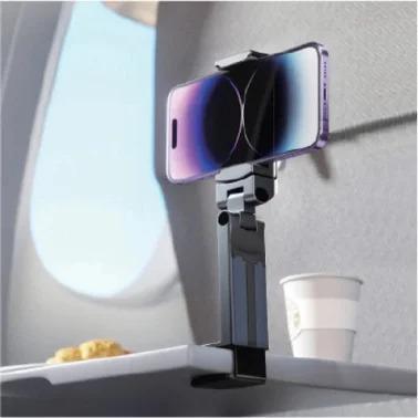 TechLok™ FlyEye In-Flight Travel Phone Mount, Black