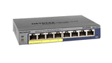 NETGEAR PROSAFE PLUS SWITCH 8-PORT GIGABIT ETHERNET SWITCH WITH 4-PORT POE