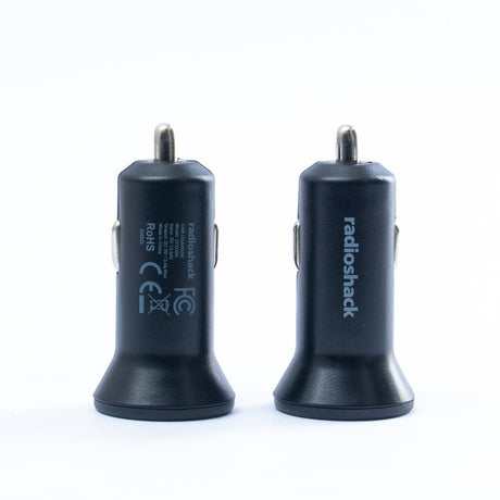 RadioShack Two Pack 2 USB Car Charger 3 4A 2733359