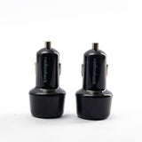 RadioShack Two Pack QC 3 0 Dual Car Charger With 1 USB 1 Type C 2733360