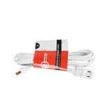 RadioShack White extension cord 9 ft