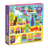 Galison - Curious Cats 500 Piece Puzzle