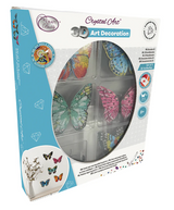 Crystal Art Decorations: 3D Butterflies (Set 5)