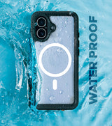 xBase iPhone 17 (6.1) -Waterproof MagSafe Compatible Case w/Wrist Strap - image 2