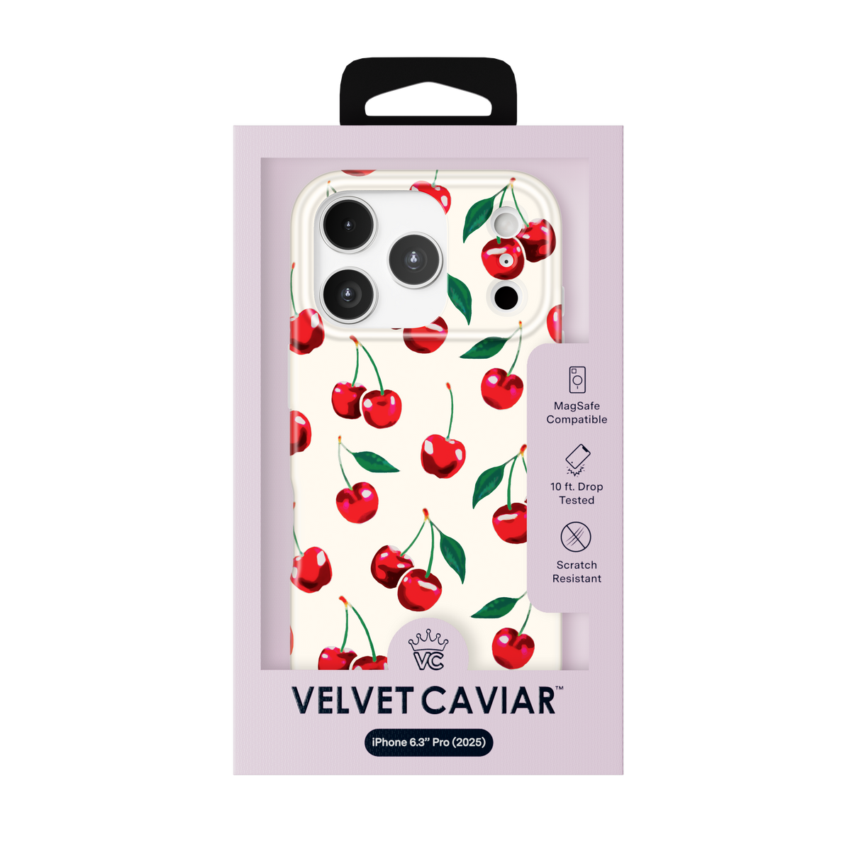 VELVET CAVIAR - IPhone 17 Pro MagSafe Case  -Mon Cheri Cherry