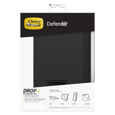 OtterBox - Defender Case for Apple iPad 10.9 (2022) / iPad 11th Gen- Black