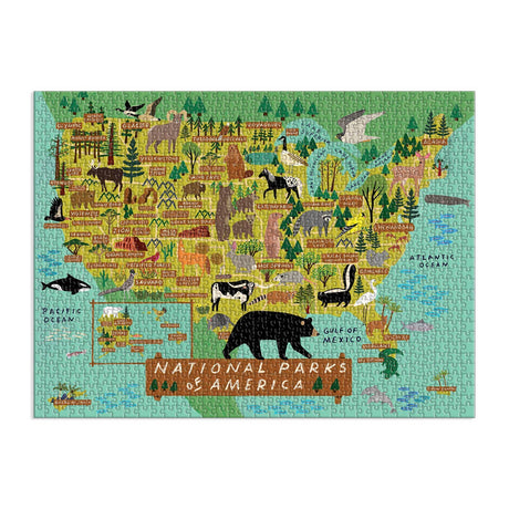 Galison - National Parks of America 1000 Piece Puzzle