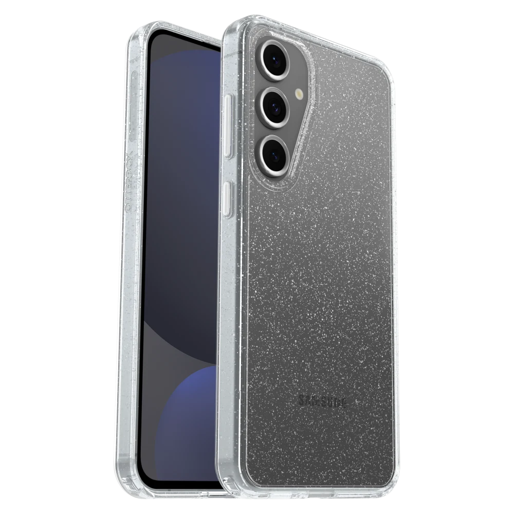 OtterBox - Symmetry Clear Case for Samsung Galaxy S24 FE - Stardust 2.0 W / Uv Tint