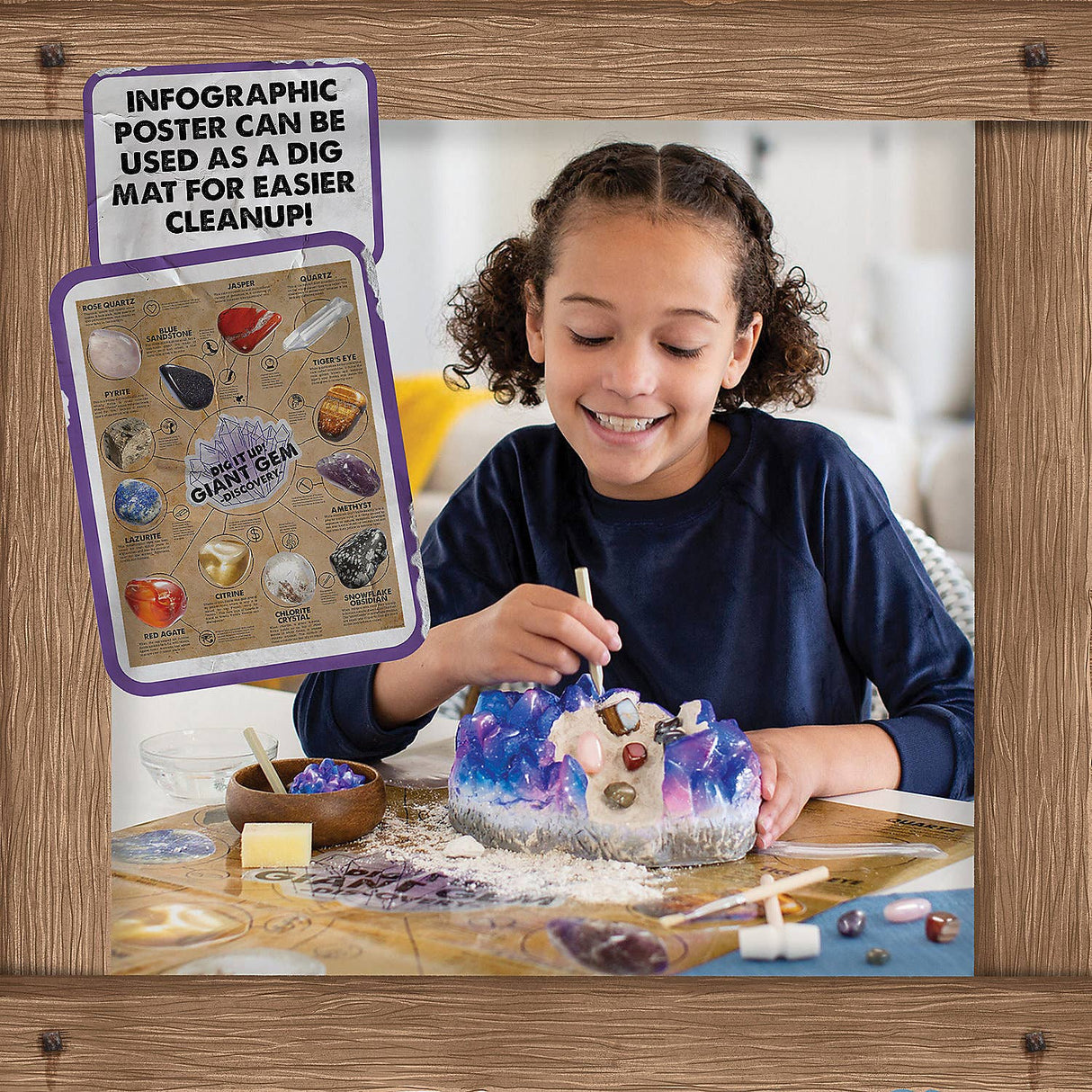 MindWare & Peaceable Kingdom - Dig It Up!: Discovery: Giant Gem