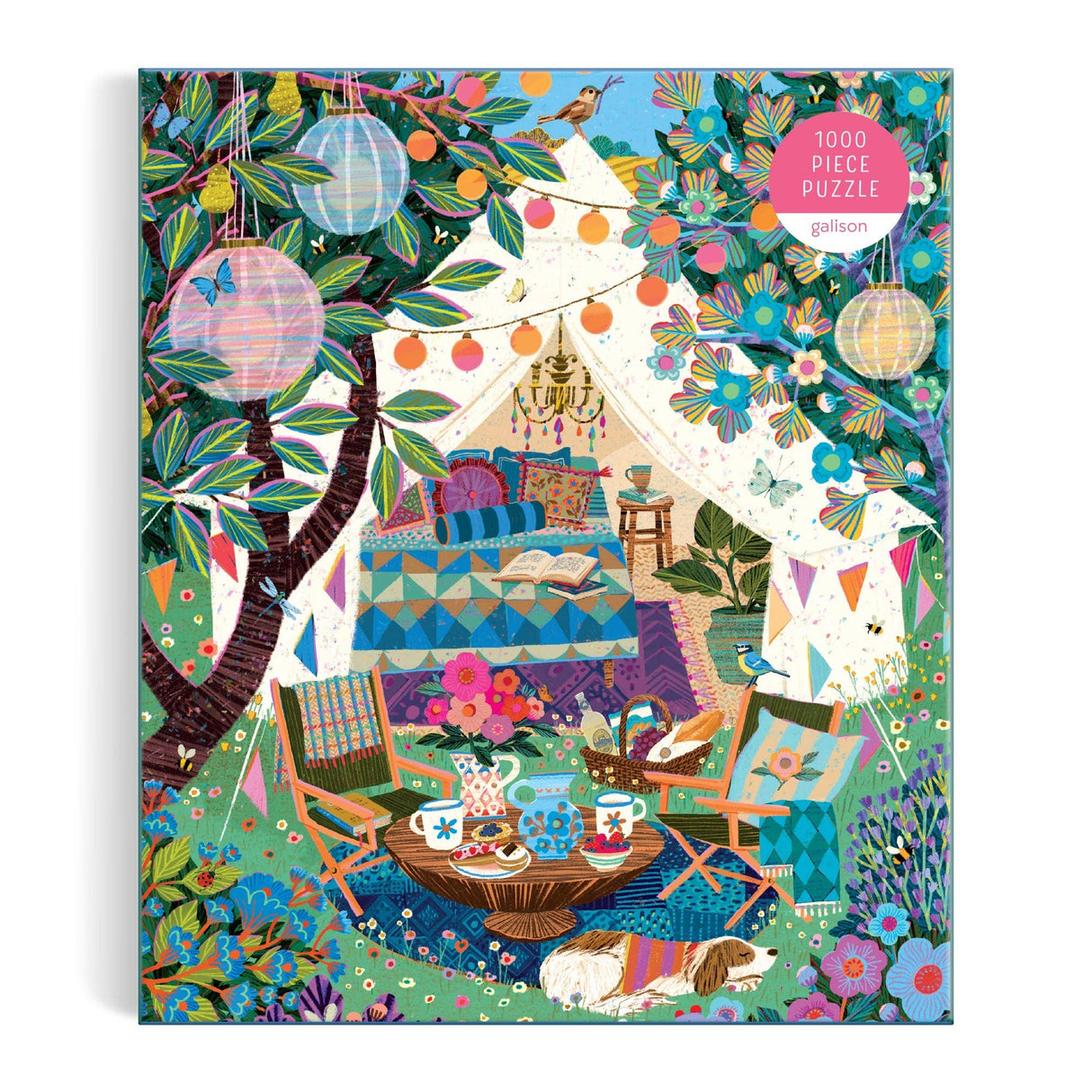 Galison - Victoria Ball Blooming Escape 1000 Piece Puzzle