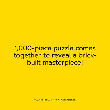 LEGO Masterpiece 1000-Piece Puzzle