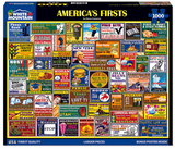 White Mountain America's First - 1000 Piece Jigsaw Puzzle