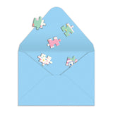 Galison - Confetti Birthday Cake Greeting Card Puzzle
