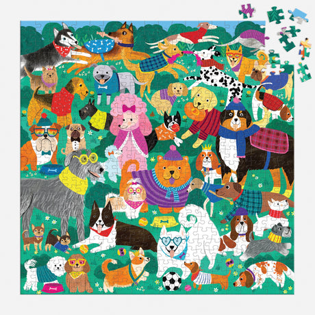 Mudpuppy - Doggone Days 500 Piece Family Puzzle
