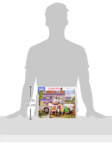 White Mountain Puzzles - Ice Cream Truck - 1000 Piece Jigsaw Puzzle - image 3