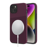 Axs - Protech Plus Magsafe Case For Apple Iphone 15 - Sangria