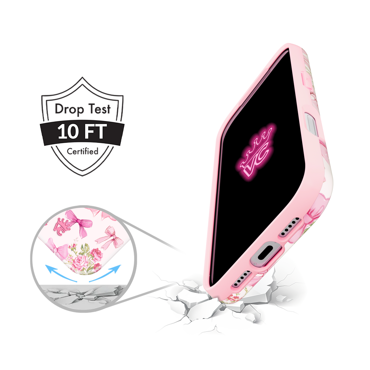 VELVET CAVIAR - IPhone 17 Pro MagSafe Case - Posie Pink Bow