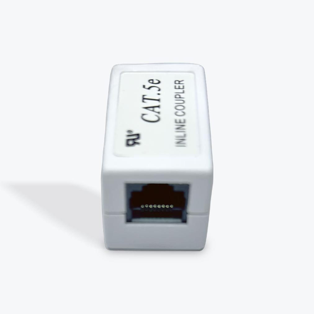NEXT LEVEL CATEGORY 5E/6 IN-LINE COUPLER - WHITE