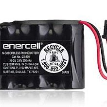 ENERCELL 3.6V 350 MAH NI-CD CORDLESS PHONE BATTERY