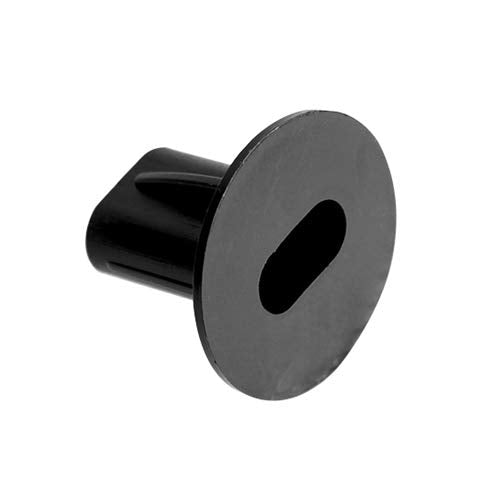 Steren 10ct Feed Through Bushing RG6 Black