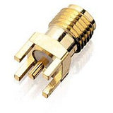 SMA STRAIGHT PCB-MOUNT JACK RECEPTACLE