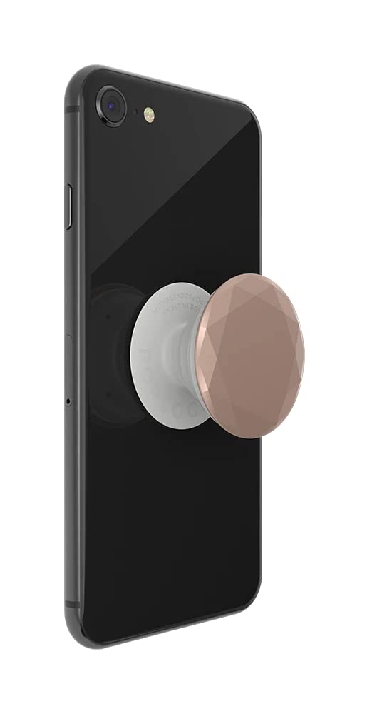 Popsockets - Popgrip Premium - Metallic Diamond  Rose Gold