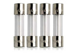 15A 125V 5X20MM FAST-ACTING GLASS FUSE (4-PACK)