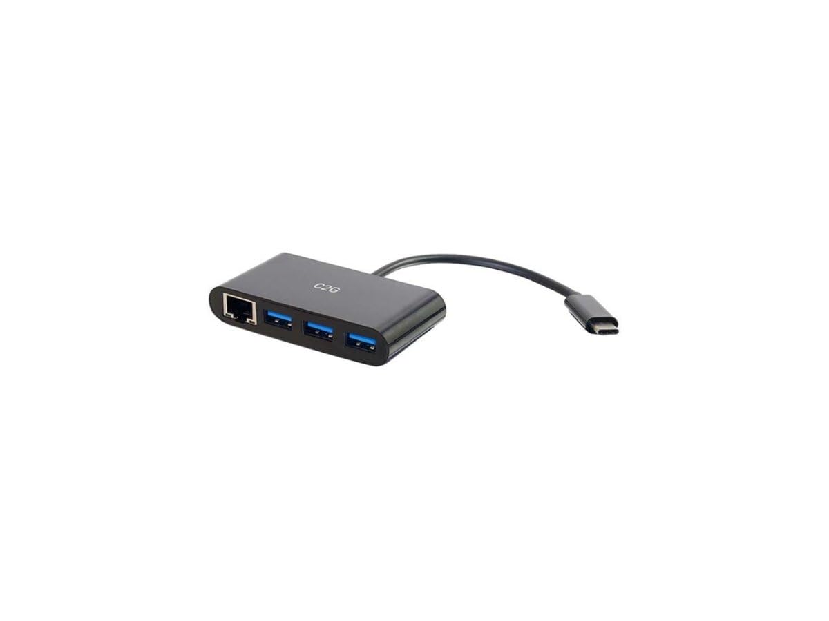 C2G USB C HUB WITH ETHERNET