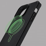 Itskins - Ballistic_r Nylon Magsafe Case For Apple Iphone 15 Pro Max - Black