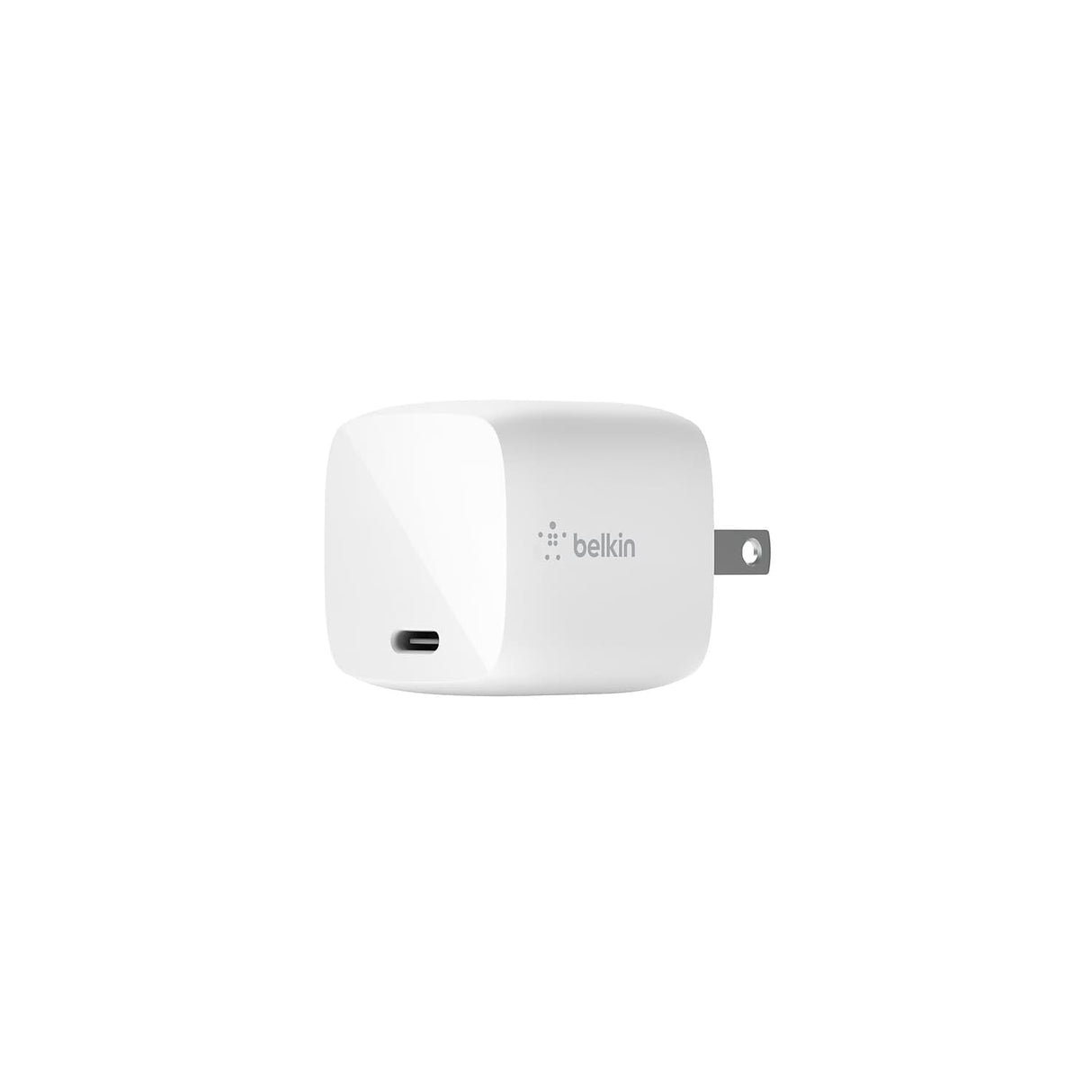 Belkin - Usb C Pps Wall Charger 30w With Type C To Lighting Cable 1m  - White