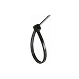 CABLE TIE 4IN 18LB NYLON SELF-LOCKING BLACK 100 PACK