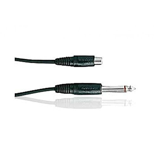 6 FT. PHONO (RCA) FEMALE TO 1/4" MONO MALE CABLE